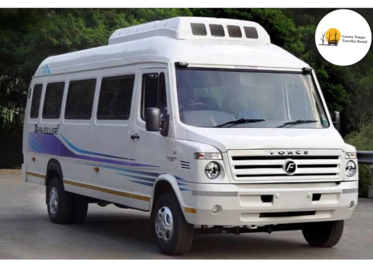 10 seater traveller on rent