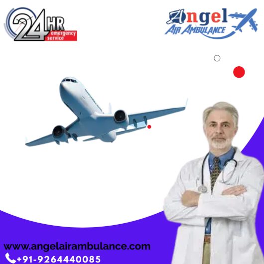 Select Angel Air Ambulance Service in Raigarh With Safe And Modern Equipment