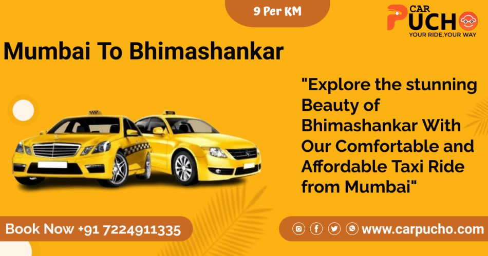 Best Taxi Service from Mumbai To Bhimashankar